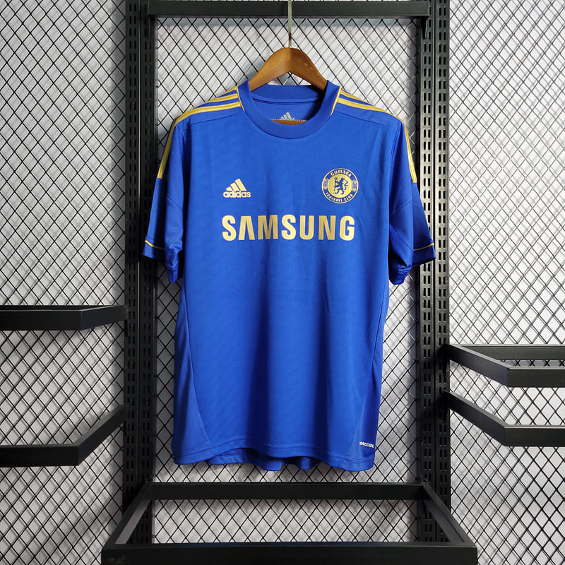 Camisa Chelsea I 12/13 Retrô (Sob encomenda)