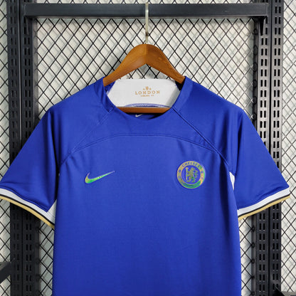 Camisa Chelsea I 23/24 Torcedor (Sob encomenda)