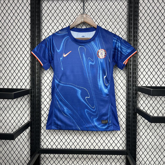 Camisa Chelsea I 2024 Feminina (Sob encomenda)