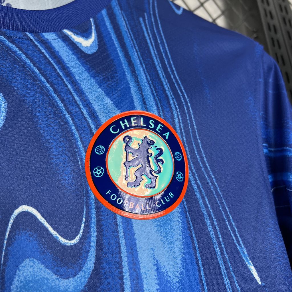 Camisa Chelsea I 24/25 Torcedor (Sob encomenda)