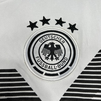 Camisa Alemanha I 2018 Retrô com Patch (Sob encomenda)