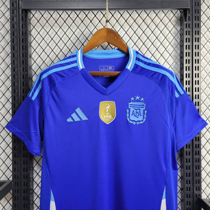 Camisa Argentina II 2024 Torcedor com Patch (Sob encomenda)