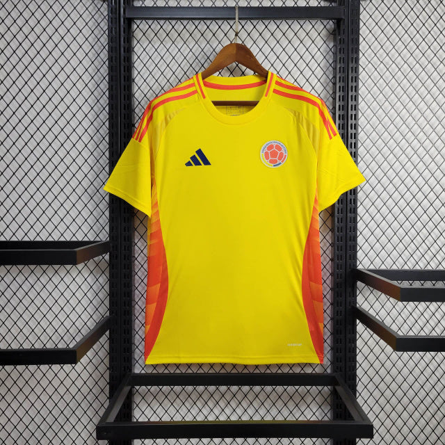 Camisa Colômbia I 2024 Torcedor (Sob encomenda)