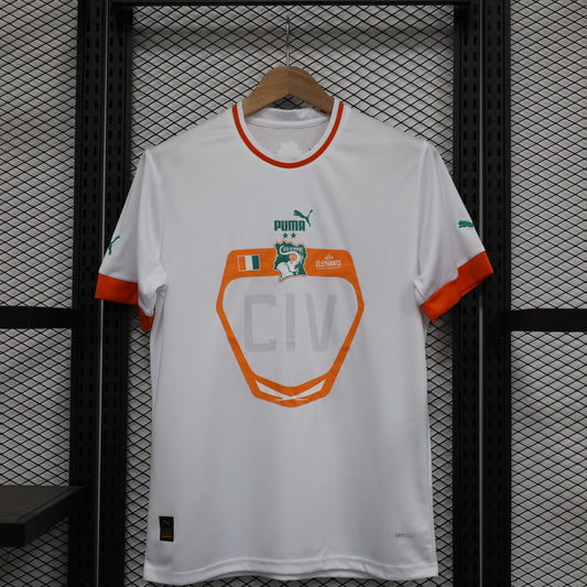 Camisa Costa do Marfim II 2023 Torcedor (Sob encomenda)