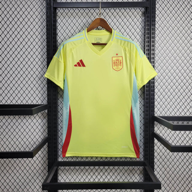 Camisa Espanha II 2024 Torcedor (Sob encomenda)