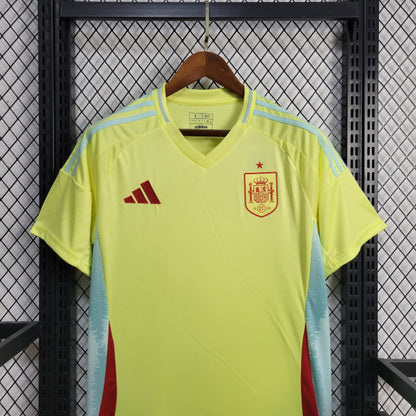 Camisa Espanha II 2024 Torcedor (Sob encomenda)