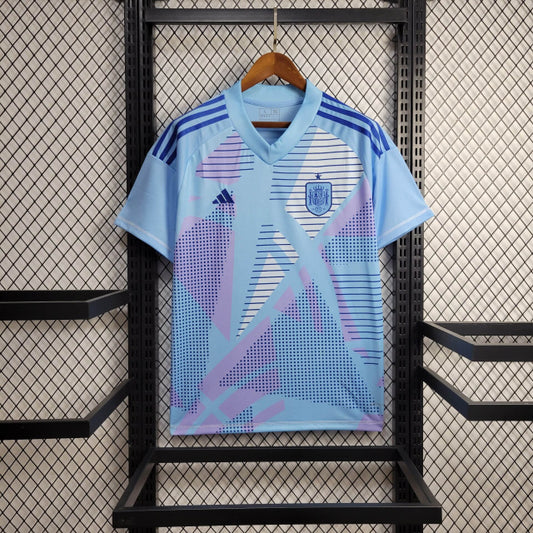 Camisa Espanha Goleiro 2024 Torcedor (Sob encomenda)