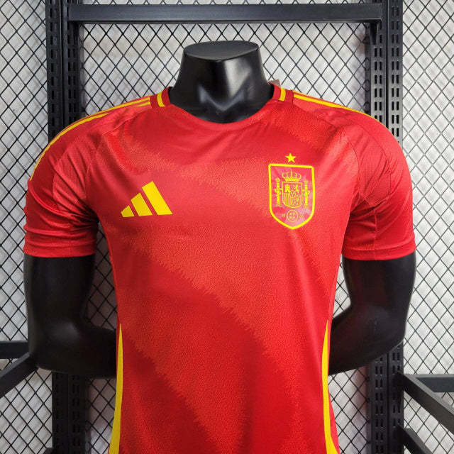 Camisa Espanha I 2024 Jogador (Sob encomenda)