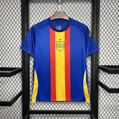 Camisa Espanha Pré-Jogo 2024 Torcedor (Sob encomenda)