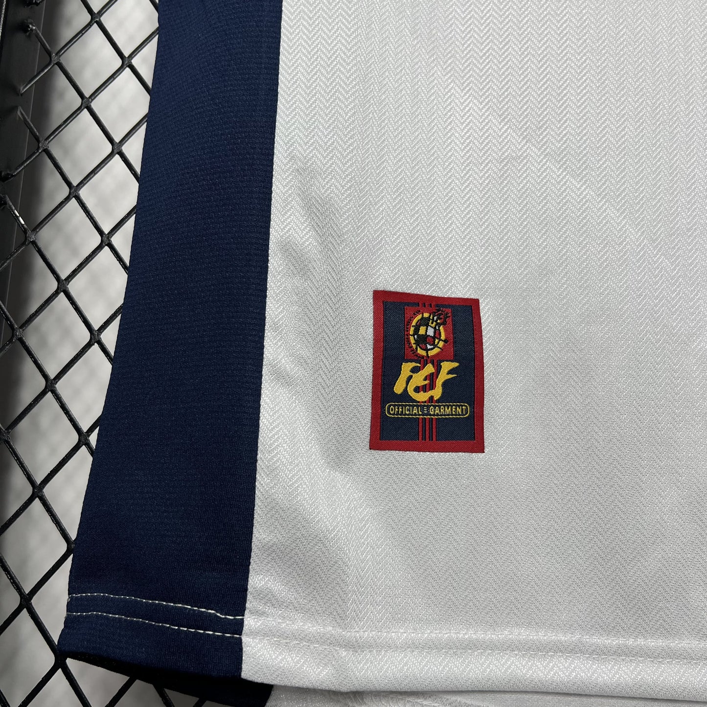 Camisa Espanha II 1998 Retrô (Sob encomenda)