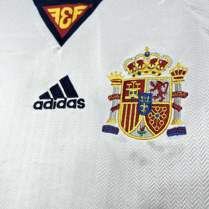 Camisa Espanha II 1998 Retrô (Sob encomenda)