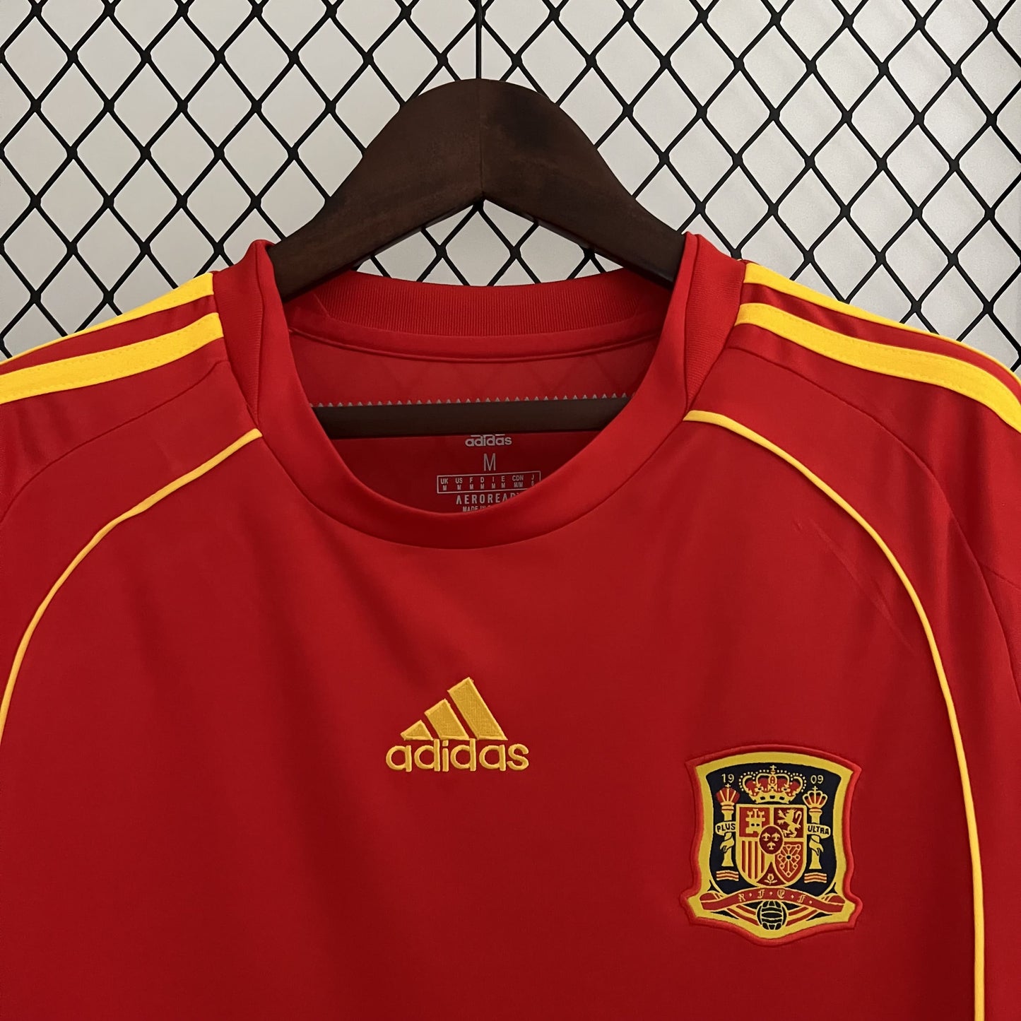 Camisa Espanha I 2008 Retrô (Sob encomenda)