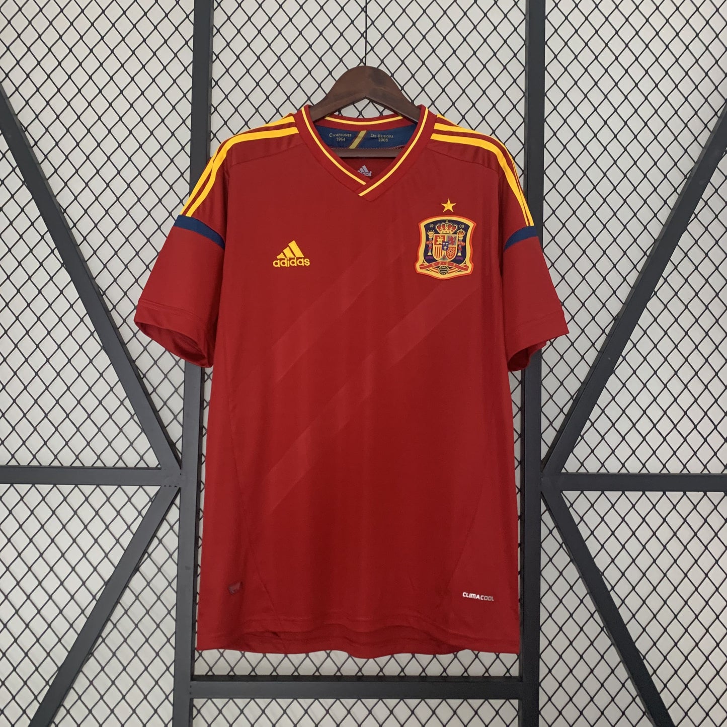 Camisa Espanha I 2012 Retrô (Sob encomenda)