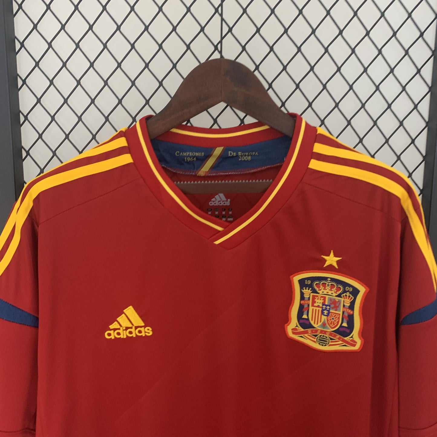 Camisa Espanha I 2012 Retrô (Sob encomenda)