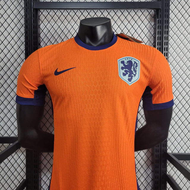 Camisa Holanda I 2024 Jogador (Sob encomenda)