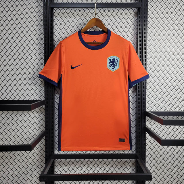 Camisa Holanda I 2024 Torcedor (Sob encomenda)