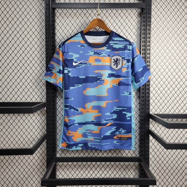 Camisa Holanda Treino 2024 Torcedor (Sob encomenda)