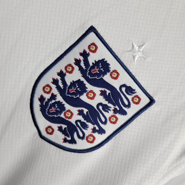 Camisa Inglaterra I 2024 Torcedor Manga Longa (Sob encomenda)