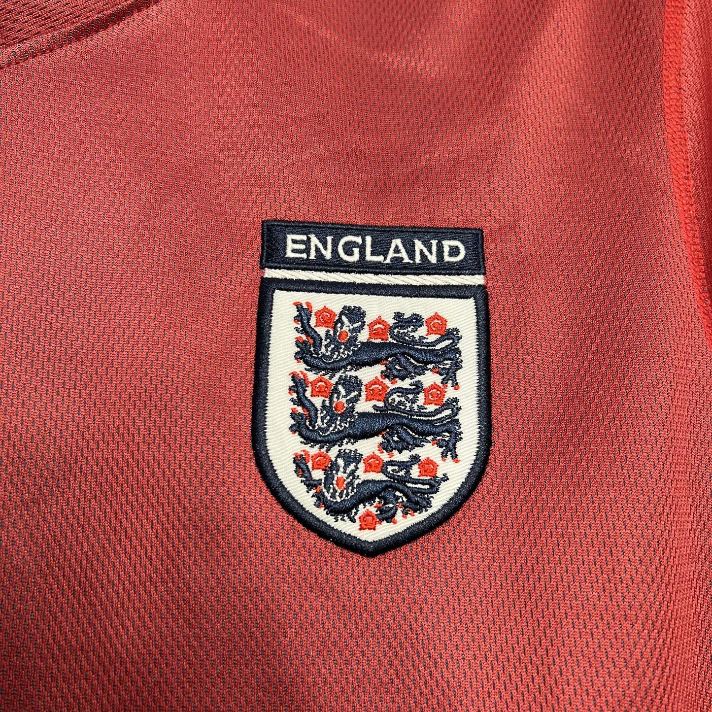 Camisa Inglaterra I 2002 Retrô (Sob encomenda)