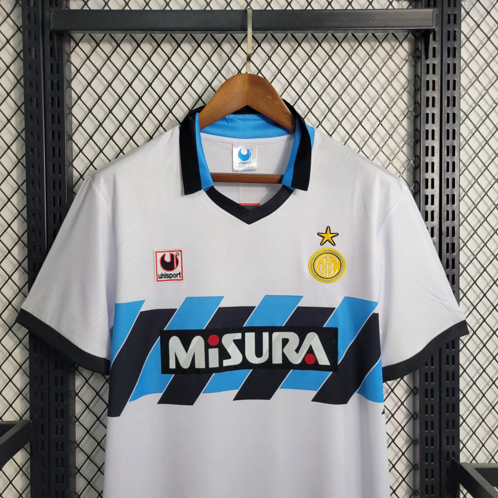 Camisa Inter de Milão II 90/91 Retrô (Sob encomenda)