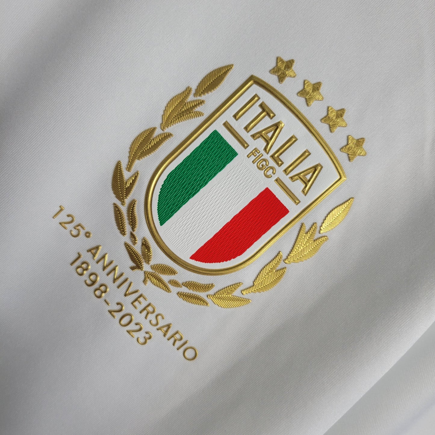 Camisa Itália '125th Anniversary' 2023 Torcedor (Sob encomenda)