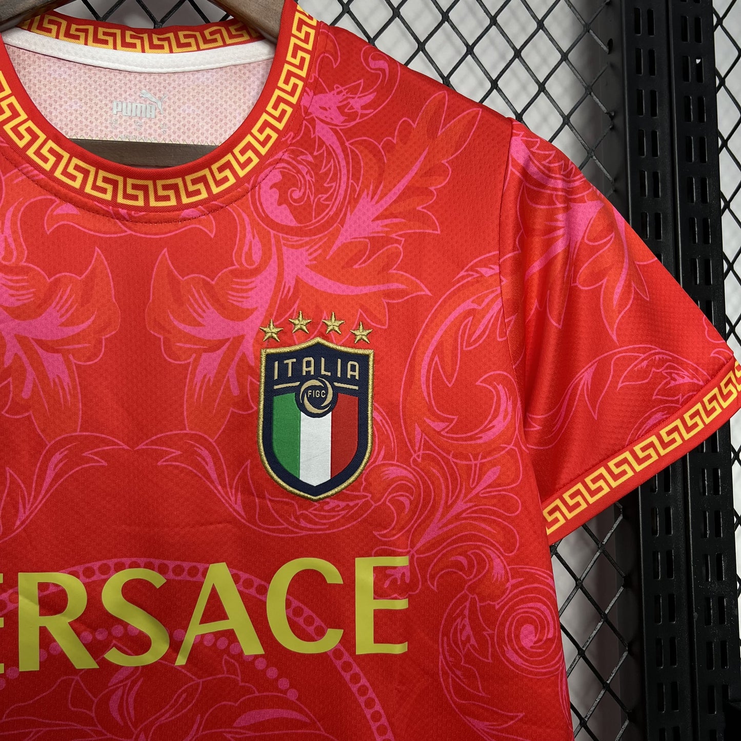 Camisa Itália Edição Especial Versace' 2023 Torcedor (Sob encomenda)