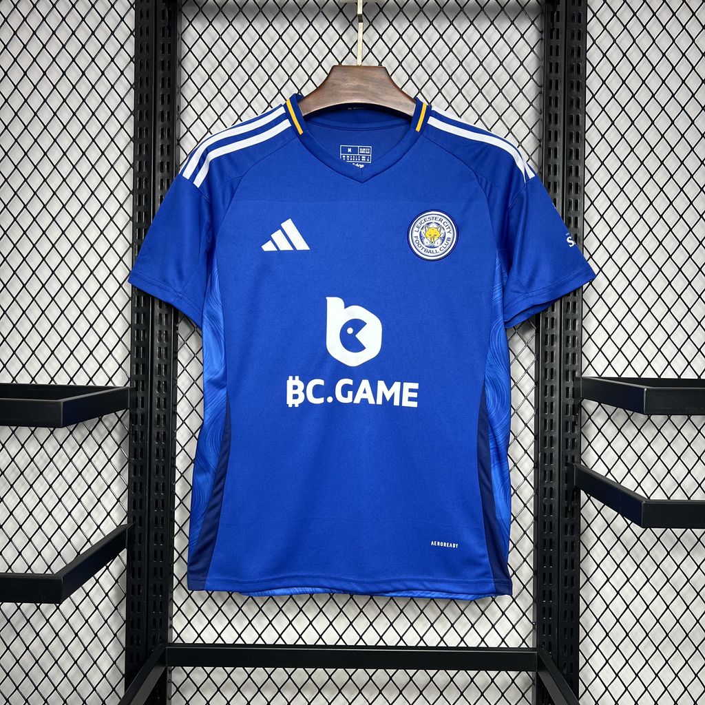 Camisa Leicester City I 24/25 Torcedor (Sob encomenda)