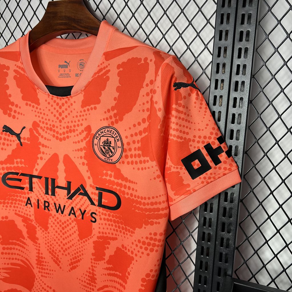 Camisa Manchester City Goleiro 24/25 Torcedor (Sob encomenda)