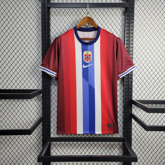 Camisa Noruega I 2024 Torcedor (Sob encomenda)