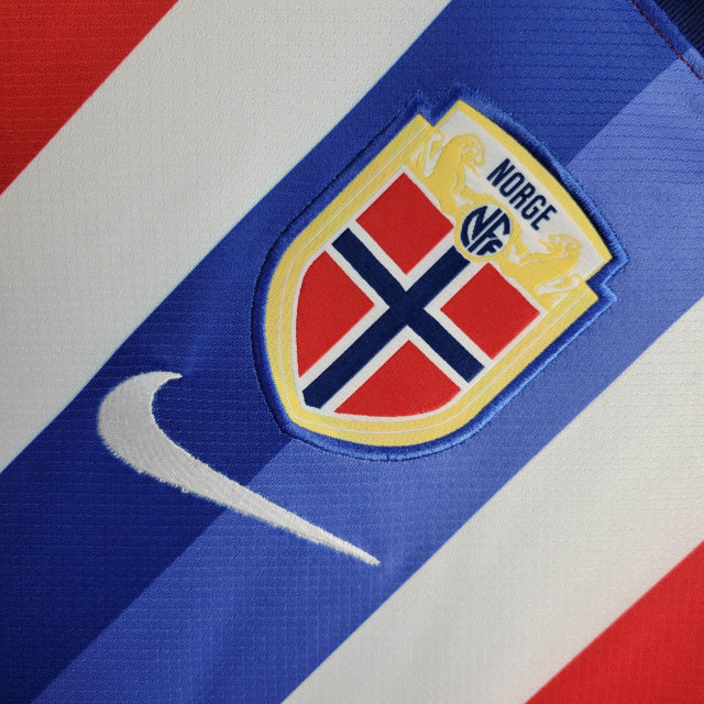 Camisa Noruega I 2024 Torcedor (Sob encomenda)