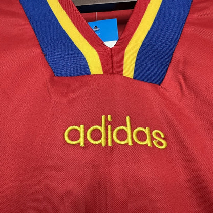 Camisa Romênia II 1994 Retrô (Sob encomenda)