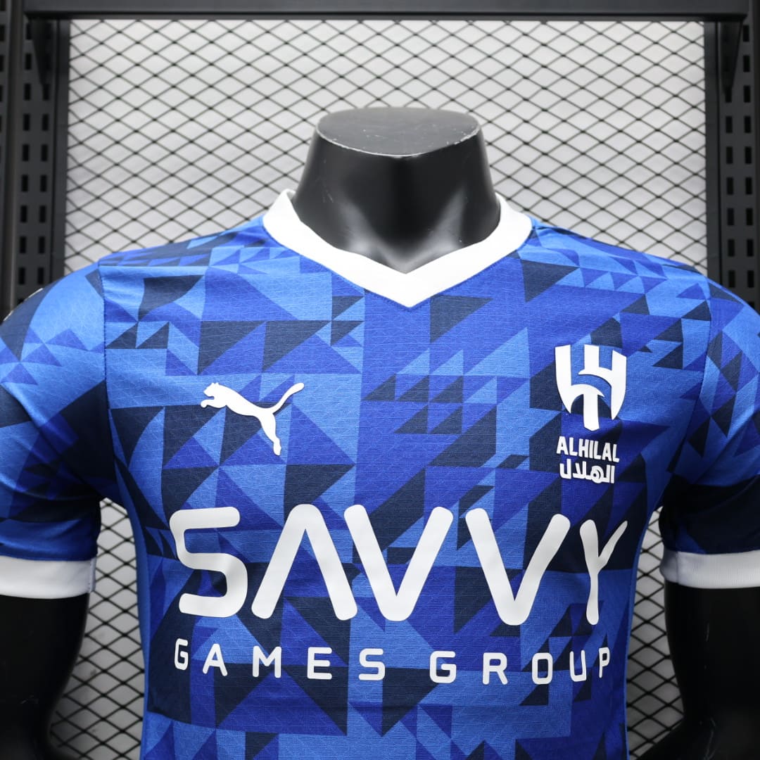 Camisa Al-Hilal I 24/25 Jogador (Sob encomenda)