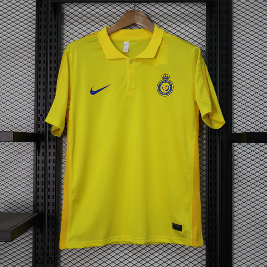 Camisa Polo Al-Nassr 2023 Torcedor (Sob encomenda)