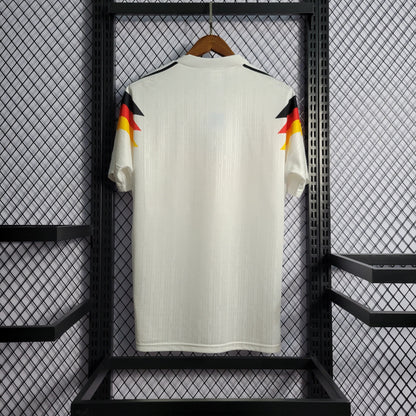 Camisa Alemanha I 1990 Retrô (Sob encomenda)