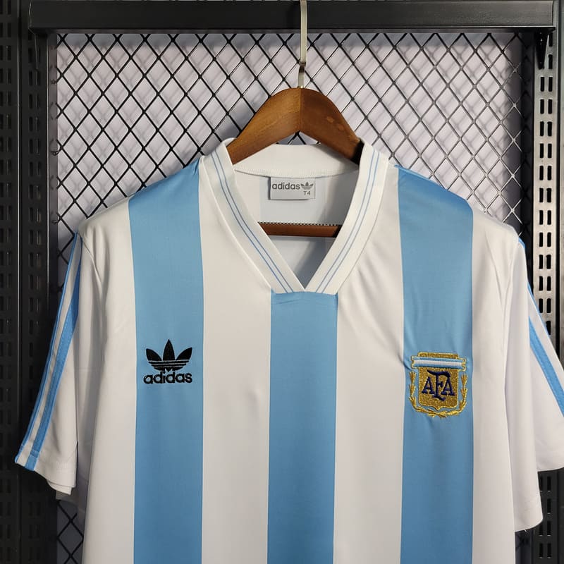 Camisa Argentina I 1993 Retrô (Sob encomenda)