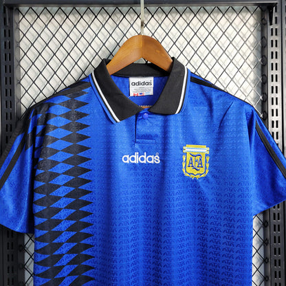 Camisa Argentina II 1994 Retrô (Sob encomenda)