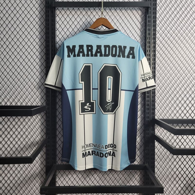 Camisa Argentina 'Edição Comemorativa' 2001 Retrô (Sob encomenda)