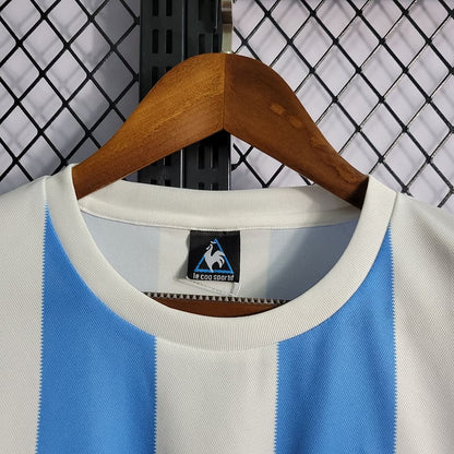 Camisa Argentina I 1986 Retrô (Sob encomenda)