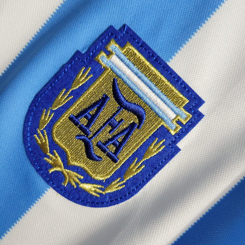 Camisa Argentina I 1986 Retrô (Sob encomenda)