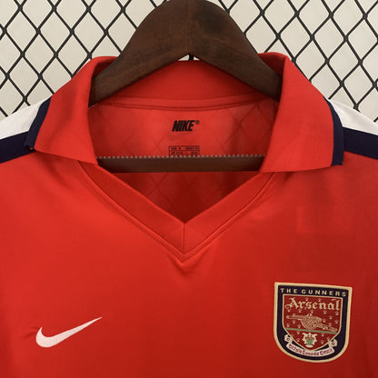 Camisa Arsenal I 01/02 Retrô (Sob encomenda)