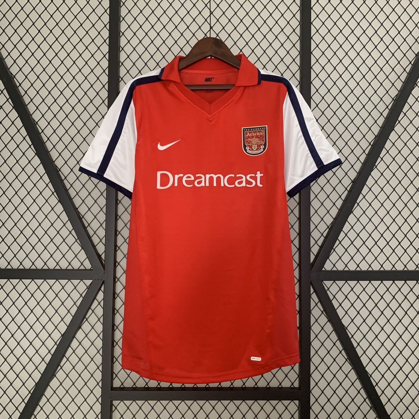 Camisa Arsenal I 01/02 Retrô (Sob encomenda)