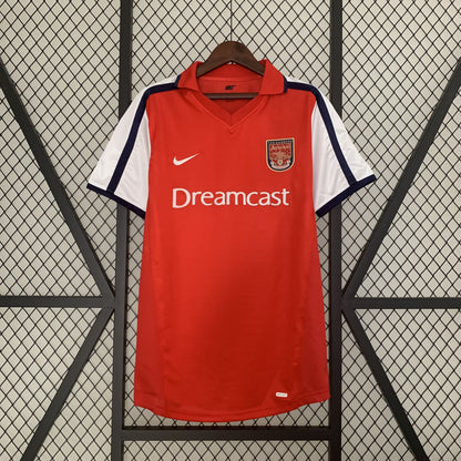 Camisa Arsenal I 01/02 Retrô (Sob encomenda)