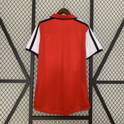 Camisa Arsenal I 01/02 Retrô (Sob encomenda)