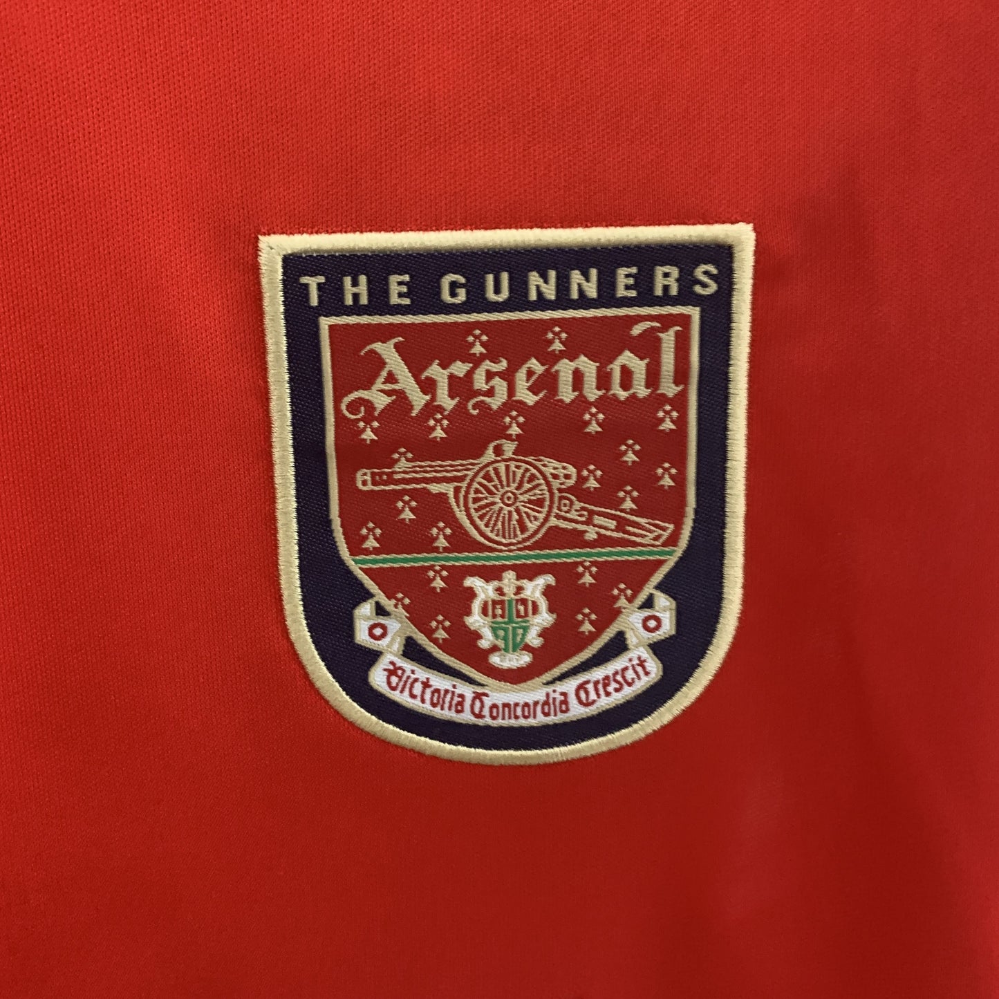 Camisa Arsenal I 01/02 Retrô (Sob encomenda)