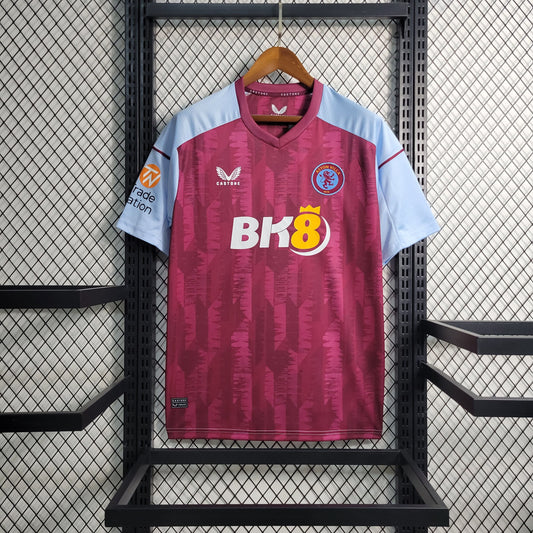 Camisa Aston Villa I 23/24 Torcedor (Sob encomenda)