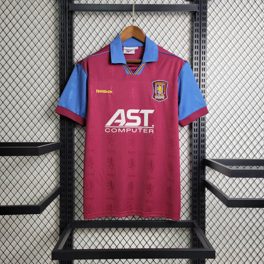 Camisa Aston Villa I 95/97 Retrô (Sob encomenda)