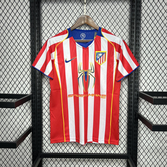 Camisa Atlético de Madrid I 04/05 Retrô (Sob encomenda)