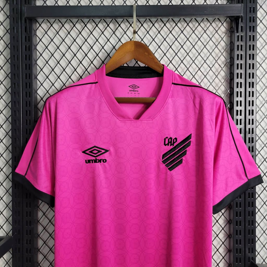 Camisa Athletico Paranaense 'Outubro Rosa' 23/24 Torcedor (Sob encomenda)