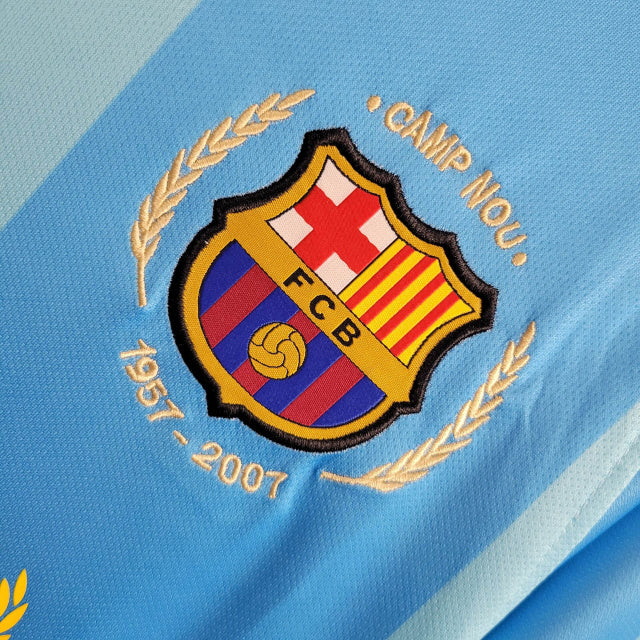 Camisa Barcelona II 07/08 Retrô (Sob encomenda)