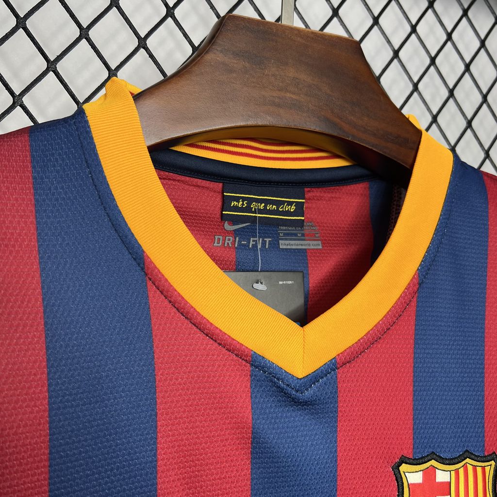 Camisa Barcelona I 13/14 Retrô (Sob encomenda)